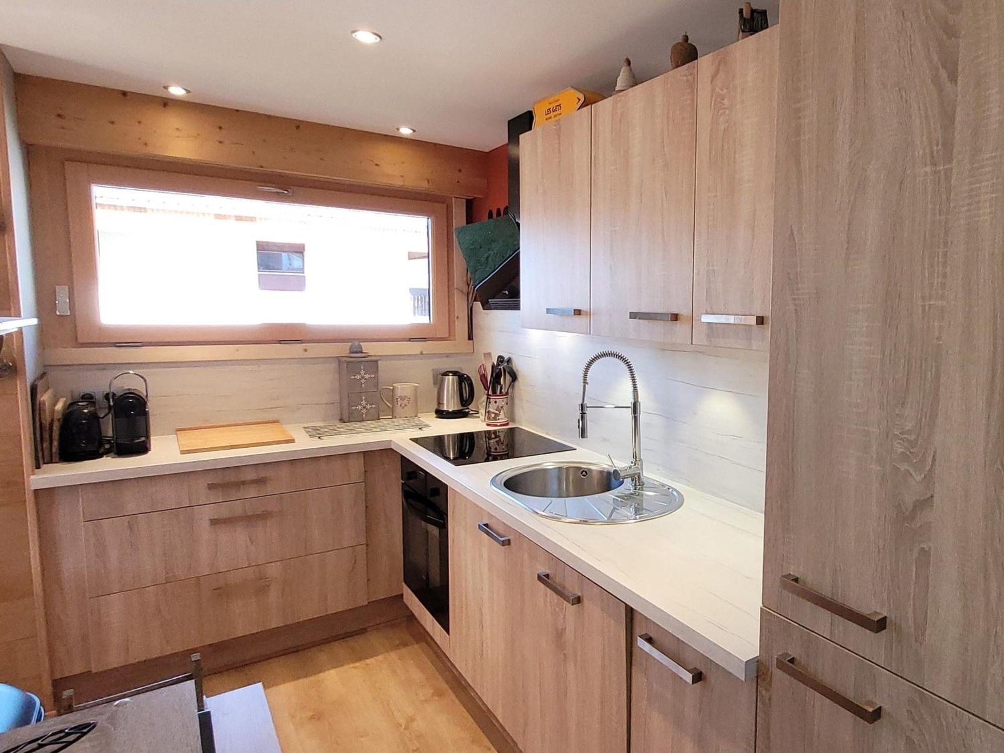 Appartement T3 Renove, Centre Les Gets, Proche Pistes, 6 Pers, Balcon, Parking, Equipements Complets - Fr-1-598-30 Kültér fotó